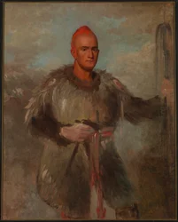 Theodore Burr Catlin, in Indian Costume