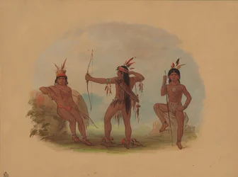 Three Woyaway Indians