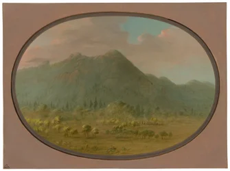 View in the Crystal Mountains