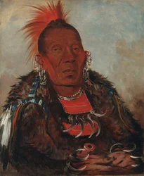 Wah-ro-née-sah, The Surrounder, Chief of the Otoe Tribe