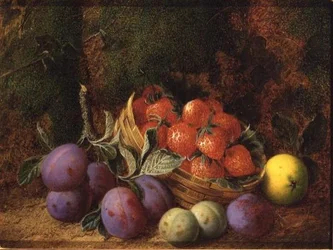 Plums and Strawberries