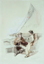 Bramble and Jack taken to a French port