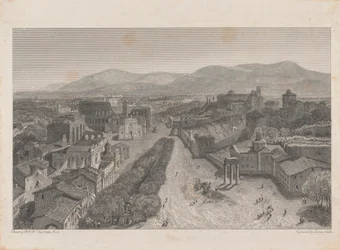 The Roman Forum from the Tower of the Capitol