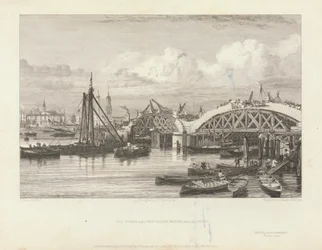 The Works of the New London Bridge