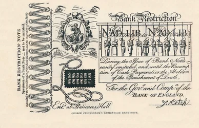 A Satirical Banknote: Crime, Punishment and Protest, 1819
