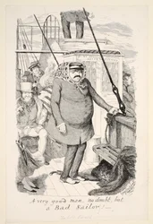 A very good man, no doubt, but a Bad Sailor!, pub. 1845