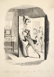 Frank Fairlegh Caught in the Booby Trap, from Frank Fairlegh or Scenes From the Life of a Private Pupil
