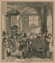 Jack Sheppard Committing the Robbery in Willesden Church
