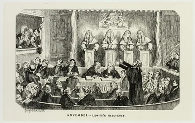 November - Law-Life Assurance from George Cruikshank