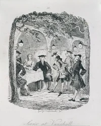 Scene at Vauxhall, from Amelia