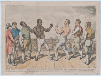The Battle Between Cribb and Molineaux, September 28, 1811
