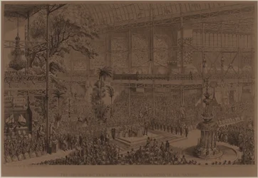 The Opening of the Great Industrial Exhibition of All Nations, May 1