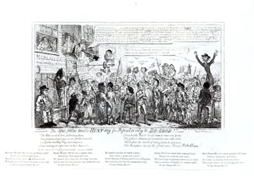 The Spa Fields Orator Hunt-ing for Popularity to Do-Good!!, pub. by J. Sidebotham
