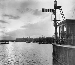 View Upstream from Tower Bridge, Stepney, Tower Hamlets, London
