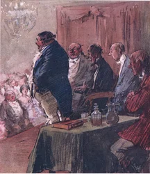 Mr Jorrocks Ascended the Platform, from Mr Jorrocks