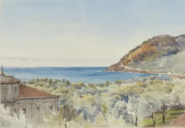 At San Remo Looking West, 29th November 1877