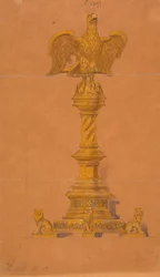 Designs for Jones and Willis, Metal and Wood-Workers and Church Furniture Manufacturers of Birmingham and London