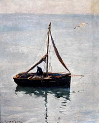 Mending the Nets, c.1910