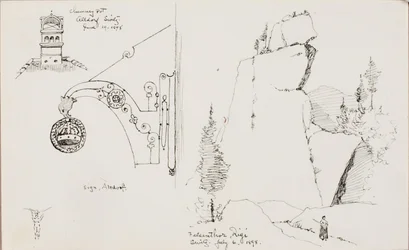 Chimney Pot, Altdorf, Switzerland / Felsenthor, Rigi, Switzerland