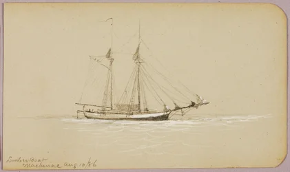Lumber Boat, Mackinac