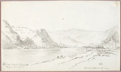 Rhine, from Caub