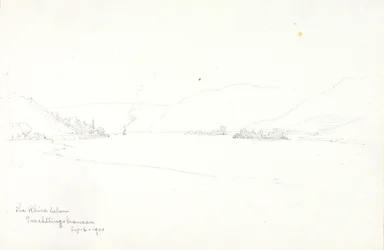 The Rhine below Trechtlingshausen