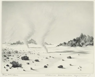 Whirlwinds, Dead Mountains, Mojave Desert, California