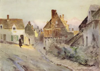 An Old Street in Etaples