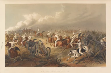 Horse Artillery in Action, 1857