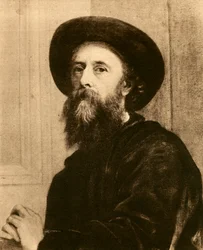 George Frederic Watts, English Victorian painter and sculptor, 1913