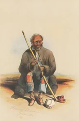 Leveregt Aris, an Elderly Hottentot Man