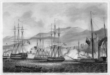 Attack on Sidon by Commodore Charles Napier