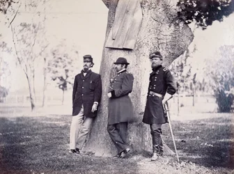 Generals Hancock, Smith and Newton, 1862