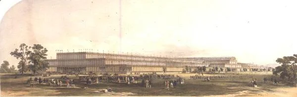 Building for the Great Exhibition in London 1851