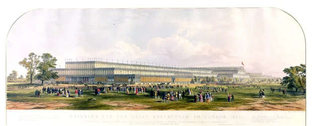 Building for the Great Exhibition in London, 1851