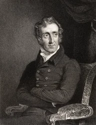 Henry Welbore Agar Ellis, 2nd Viscount Clifden, engraved by Edward Scriven, from 