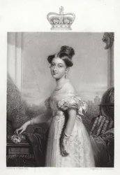 Queen Victoria at the Age of 18
