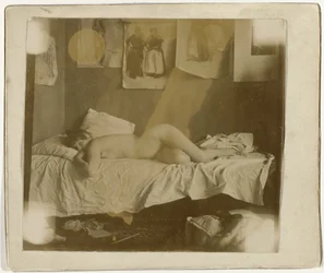 Marie Jordan Naked Lying on a Bed