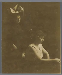 Portrait of Marie and Lise Jordan