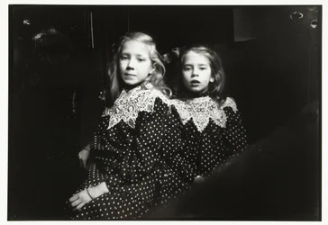 Portrait of Two Unknown Girls