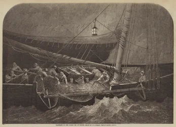 Trawling in the North Sea at Night