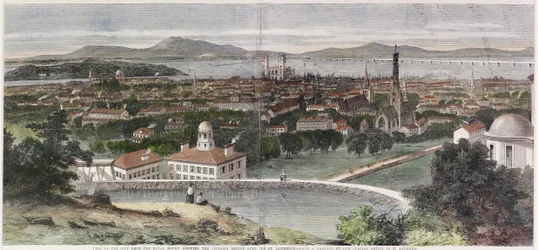 Views of the City of Montreal, Canada East