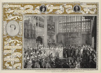 The Marriage of the Prince of Wales and the Princess Alexandra of Denmark in St George