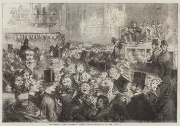 The Peace Illuminations, a Street Scene