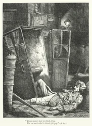 Illustration for The Logicians Refuted (engraving)