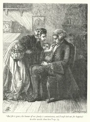 Illustration for The Vicar of Wakefield (engraving)
