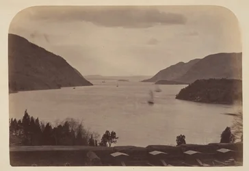 Hudson River Seen from United State Military Academy at West Point, New York