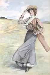 Lady Golfer