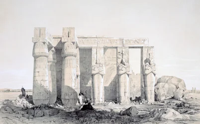 The Ramseion, Luxor, Egypt