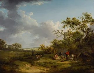 Landscape with a Gypsy Encampment